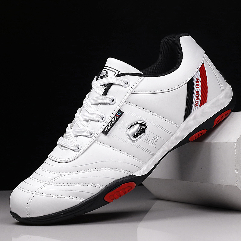Luxury Men Lifestyle - Men's Sports Shoes Leather Waterproof Running