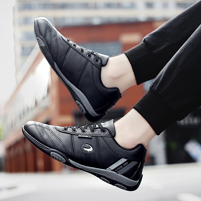 Men's Sports Shoes Leather Wat - Luxury Men Lifestyle ulasan dan harga